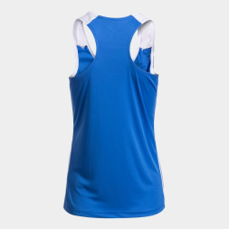 Майка на бретельках RECORD II Синий-белый