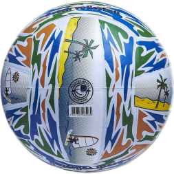 Мяч волейбольный Atemi TROPIC, резина, цветной, литой , окруж 65-67