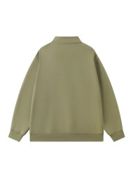 Свитшот KELME Half-placket Sweatshirt Khaki