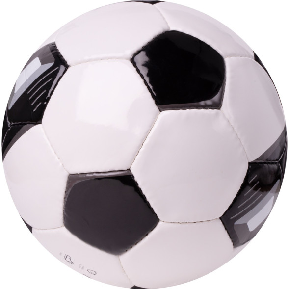 Мяч футб  Classic, F123615, р 5, 32 панели  PVC, 4 подкл  слоя, ручная сшивка, бело-черный