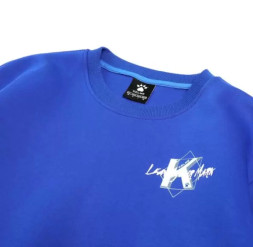 Свитшот KELME Knit Crew Neck Sweater Blue