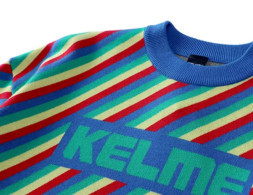 Свитшот KELME Women's Round Neck Sweater (Red/Blue)