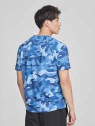Футболка KELME Round Neck Short Sleeve T-Shirt Blue