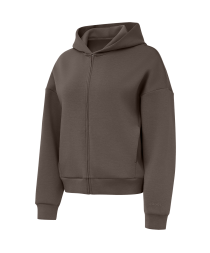 Худи на молнии JOGEL 360 Soft Zip Hoodie W Relaxed Fit, коричневый
