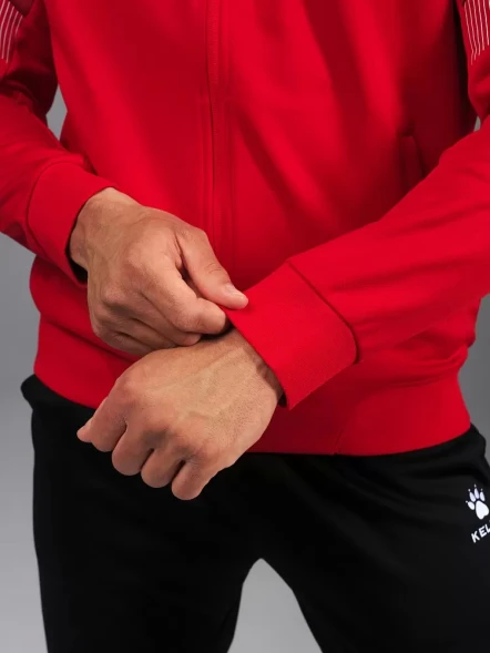 Олимпийка KELME Knitted Jacket Red