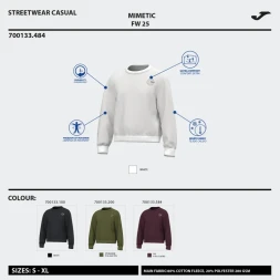 SUDADERA MIMETIC  