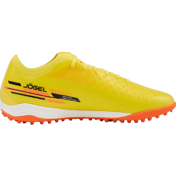 Бутсы многошиповые JOGEL Evofly TF PRO Yellow/orange