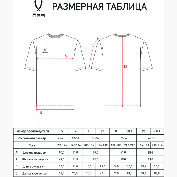 Футболка баскетбольная JOGEL DIVISION PerFormDRY Pre-Match Jersey, красный