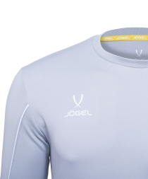 Футболка вратарская JOGEL CAMP GK Padded LS, серый/черный/белый, детский