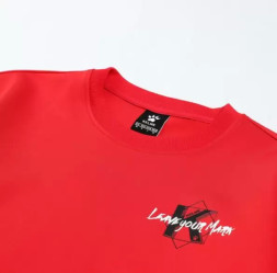 Свитшот KELME Knit Crew Neck Sweater Red