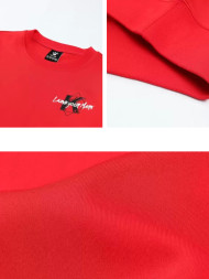 Свитшот KELME Knit Crew Neck Sweater Red