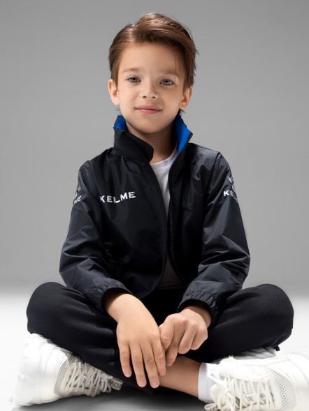Детская ветровка KELME Children's Raincoat Black