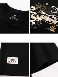 Футболка KELME Round Neck T-Shirt Black