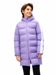 Детский пуховик KELME Children'S Long Cotton Coat Violet