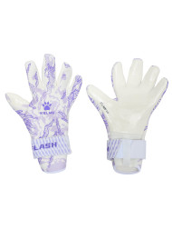 Вратарские перчатки KELME Match-level Goalkeeper Gloves (White/Violet)