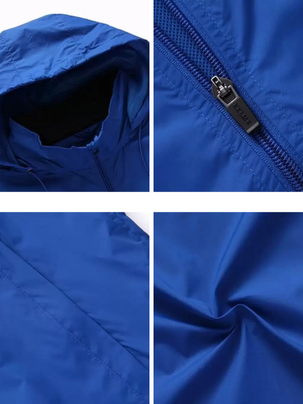 Ветровка KELME Windproof Rain Jacket Blue