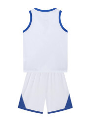 Детская баскетбольная форма KELME Children's basketball uniform (White/Blue)