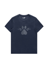 Футболка KELME Round Neck Short Sleeve T-Shirt Blue