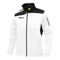 Куртка от костюма муж. MIKASA MT707-021-XL, р.XL, 100% полиэстер, белый