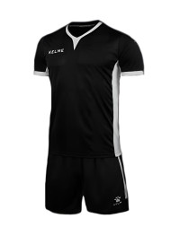 Футбольная форма KELME Short Sleeve Football Uniform Black
