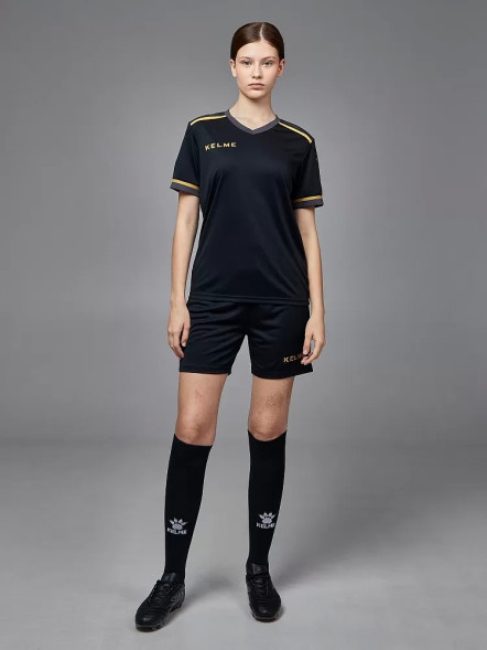 Футбольная форма KELME Short Sleeve Football Uniform Black