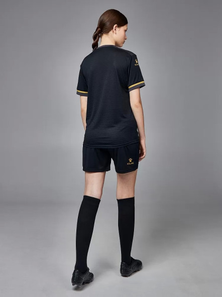 Футбольная форма KELME Short Sleeve Football Uniform Black