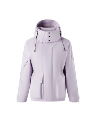 Пуховик KELME Regular Hooded Down Jacket Light Purple