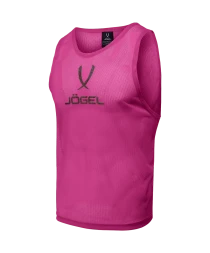 Манишка сетчатая JOGEL Training Bib, малиновый, детский
