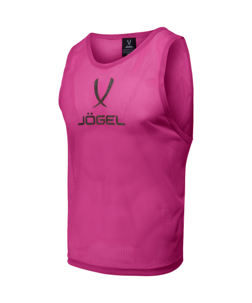 Манишка сетчатая JOGEL Training Bib, малиновый, детский