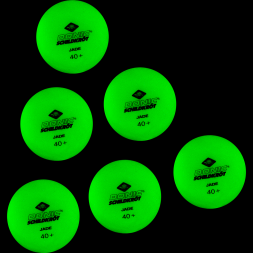 Мяч для настольного тенниса Donic Glow in the dark, 6 шт.
