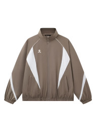 Женская демисезонная куртка KELME Woven Jacket (stand Collar) Brown