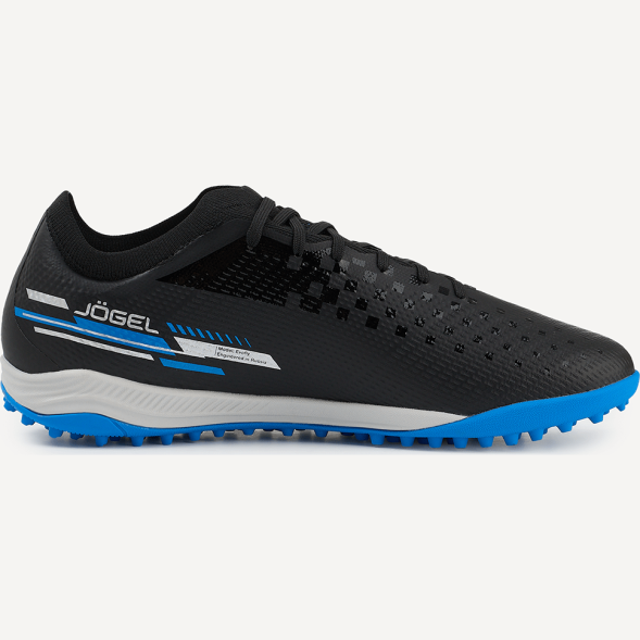 Бутсы многошиповые JÖGEL Evofly TF PRO Black/blue