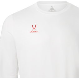 Футболка баскетбольная с длинным рукавом JOGEL DIVISION PerFormDRY Pre-Match Longsleeve Jersey, белый