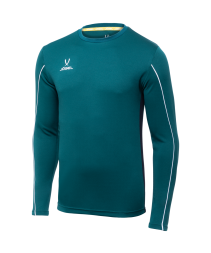 Футболка вратарская JOGEL CAMP GK Padded LS, зеленый/черный/белый, детский