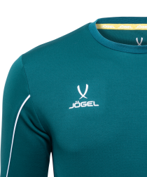 Футболка вратарская JOGEL CAMP GK Padded LS, зеленый/черный/белый, детский