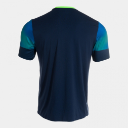 CAMISETA MANGA CORTA ELITE XI MARINO VERDE FLUOR