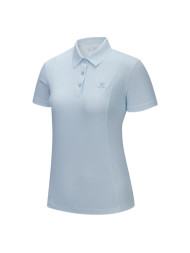 Футболка-поло KELME Short-sleeved Polo Shirt Light Blue