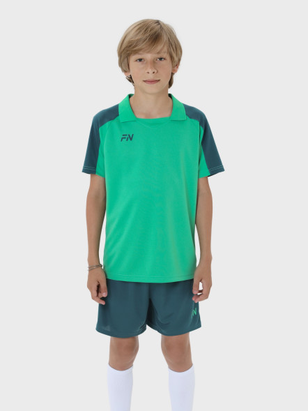 Детская футбольная форма FN Phantom Kid (Mint/Dark Green)