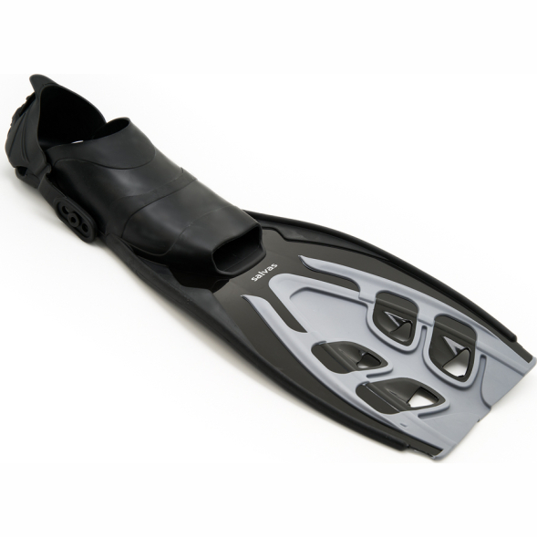 Ласты для плавания SALVAS Tonic Dive, BA190LXBBSTS, размер L/XL, синие