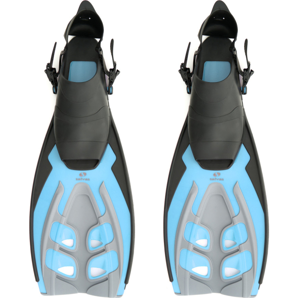 Ласты для плавания SALVAS Tonic Dive, BA190LXBBSTS, размер L/XL, синие