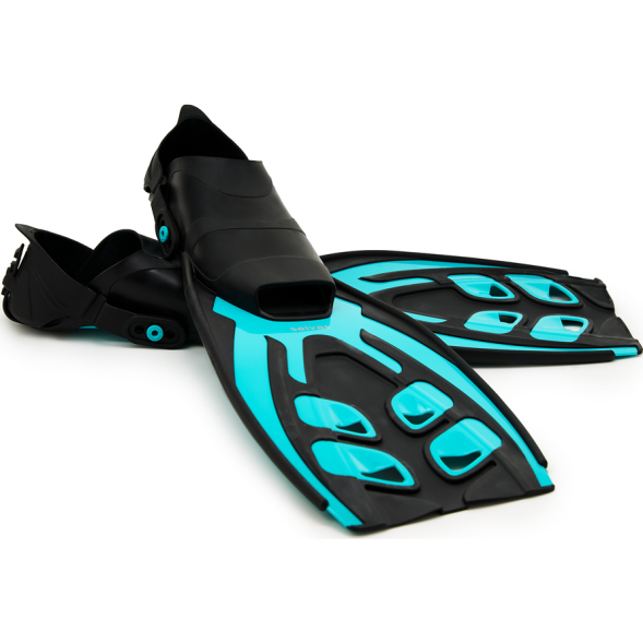 Ласты для плавания SALVAS Tonic Dive, BA190LXBBSTS, размер L/XL, синие