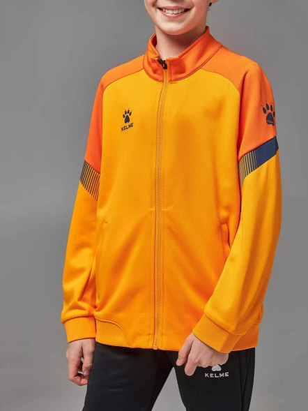 Детская олимпийка KELME Children's Knitted Jacket Orange