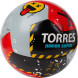 Мяч футб. TORRES Junior-3 Super, F323303, р.3,ПУ,4 сл, 12 п,гибрид.сш, крас-чёрн-сер