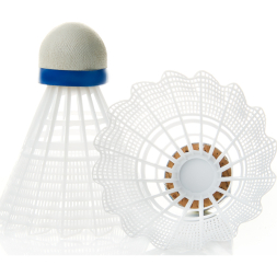 Воланы для бадминтона TORRES 250 BD20109, нейлон/пробка, 6 шт