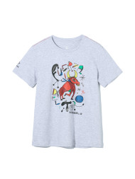 Детская футболка KELME Boys Short Sleeve T-Shirt Grey