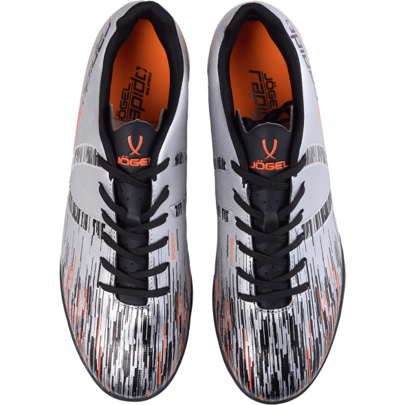 БЕЗ УПАКОВКИ Бутсы зальные Rapido IN Silver/black, детский