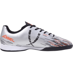 БЕЗ УПАКОВКИ Бутсы зальные Rapido IN Silver/black, детский