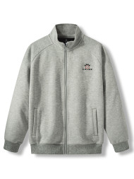 Детская олимпийка KELME Boys Cardigan Sweater Grey