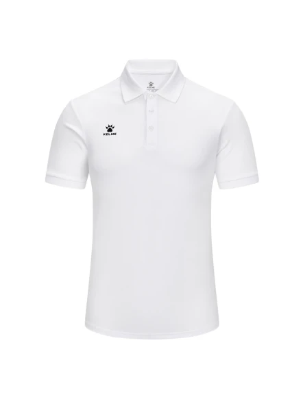 Футболка-поло KELME Short Sleeve Polo Shirt White