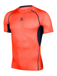 Термобелье (верх) KELME Men Short Sleeve Tights (Thin) Orange
